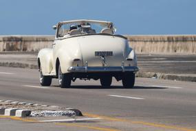 Cuba Havana Car old road