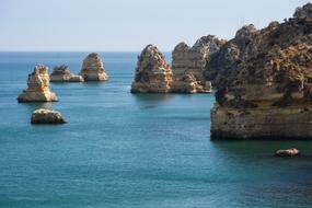 landscape of The Twelve Apostles in Australia