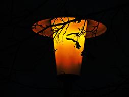 Night Street lights
