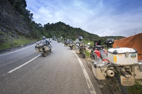 Steep Mountain Pass Vietnam