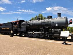 black Train Locomotive