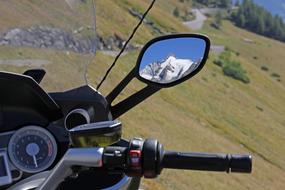 mirror Mountains Motorcycle