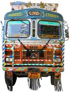 India Tata Truck colorful