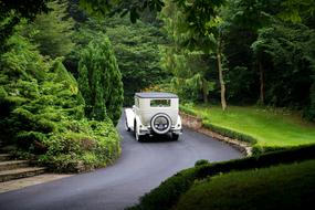 Wedding Car white forest