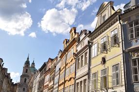 historic art nouveau architecture in prague