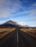 highway in mountain landscape