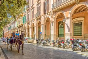 Palma Majorca City street
