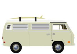 volkswagon kombi drawing