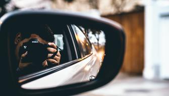 Canon photo of Mirror Car