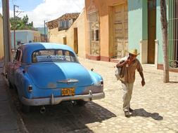 Old Classic Car on street