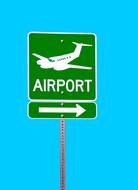 Airport Sign Direction