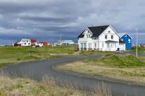 Dark Sky Icelandic Houses