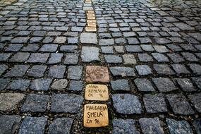 old Sidewalk Cobble Stone