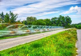 road traffic at high speed