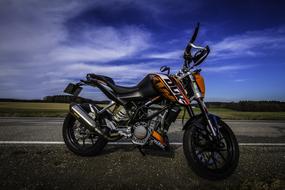 Motorcycle Ktm Duke