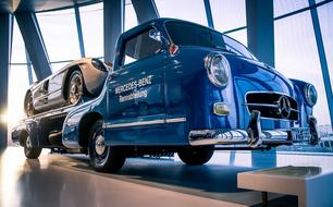 oldtimer Truck Mercedes Racing Car