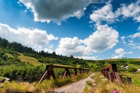 Old Bridge Ukraine Carpathian