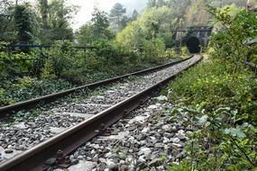 Railway Line Train landscape