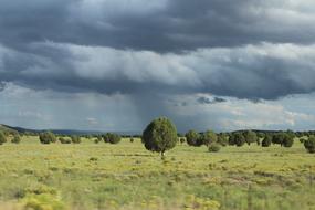 Dark Sky Clouds at Rain