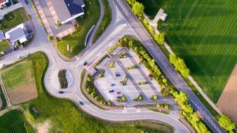 Aerial View Green