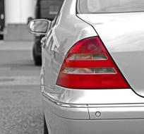Auto Mercedes car headlight