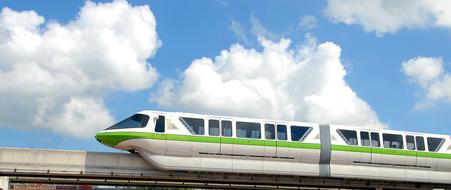 Mono Rail Train, bottom view