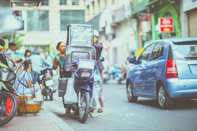 Man Traffic at Street