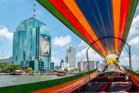 longtail boat trip in Bangkok, Thailand