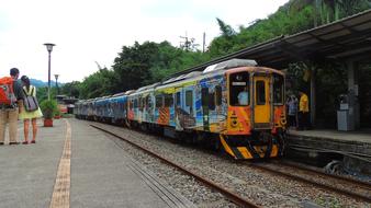 Rail Train in Taipei