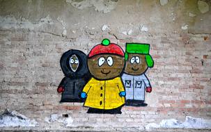 Graffiti South Park Street Art