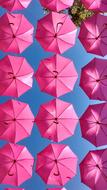 Pink Parrapluie Umbrella decoration