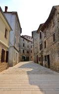 Istria Old Town Antiquity street