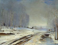 alexei savrasov painting of winter