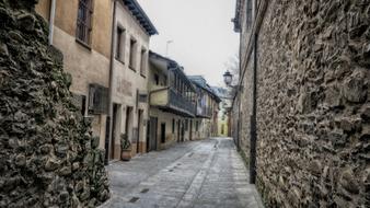 Old Town Ponferrada Typical Houses