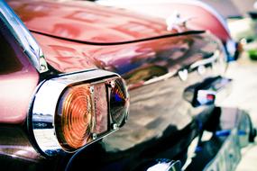 Classic Oldtimer Auto headlight