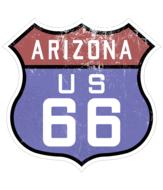 arizona route 66, historic american sign