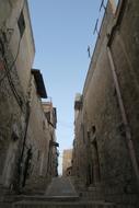 old narrow Street, israel, Jerusalem