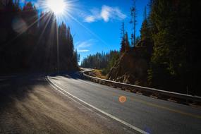 Montana Road Country on Mountain