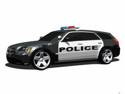 police car cops car usa america