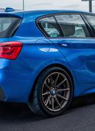 blue Bmw 135I Car Vehicle