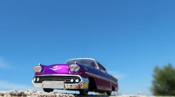 Car Chevrolet Impala Purple