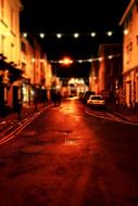 Tilt-Shift Street at Night