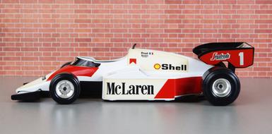 Mclaren Formula 1 car by Alan Prost, model