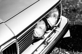 headlight of Bmw Car Transportation