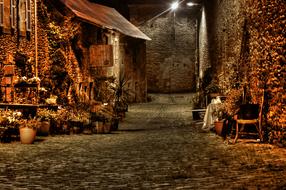 Street Lane Night
