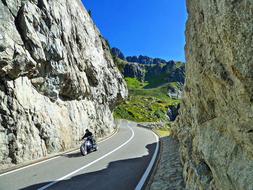 Switzerland Motorcycle at Summer