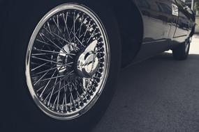 Classic Jaguar Car wheel