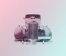 clipart of Ancient Car Vintage machine