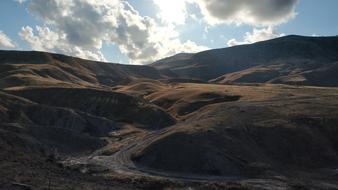 landscape of Sudak And Novy Svet Summer Hills