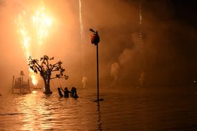 Water Street Theatre fireworks